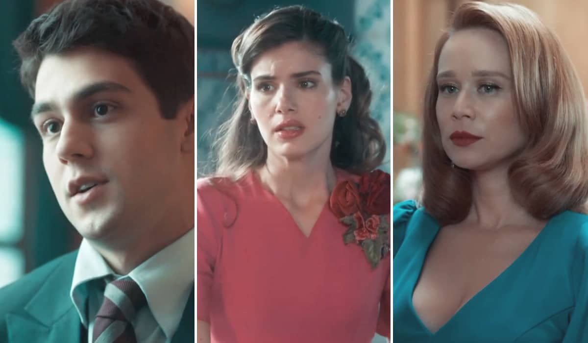Júlio implora para Marê evitar um confronto com Gilda em Amor Perfeito