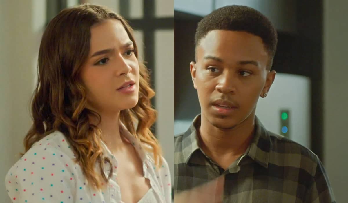 Guiga não consegue revelar para Yuri que está grávida em Vai na Fé