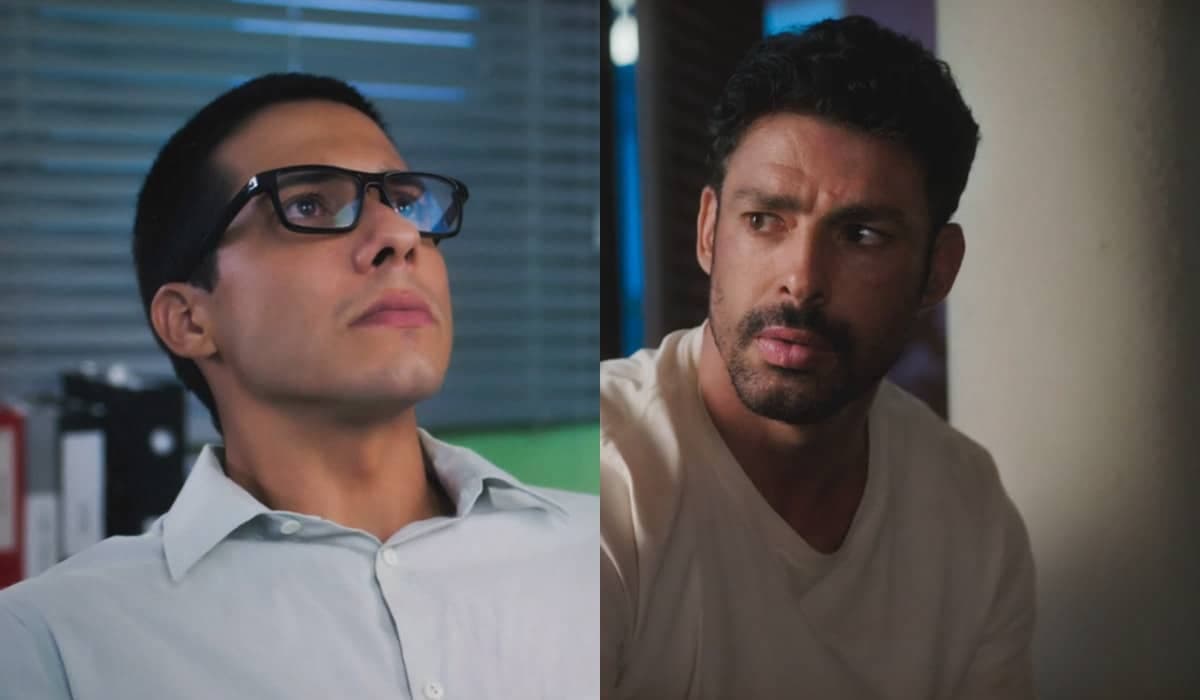 Enzo invade conta bancária de Caio com facilidade e desvia fortuna em Terra e Paixão