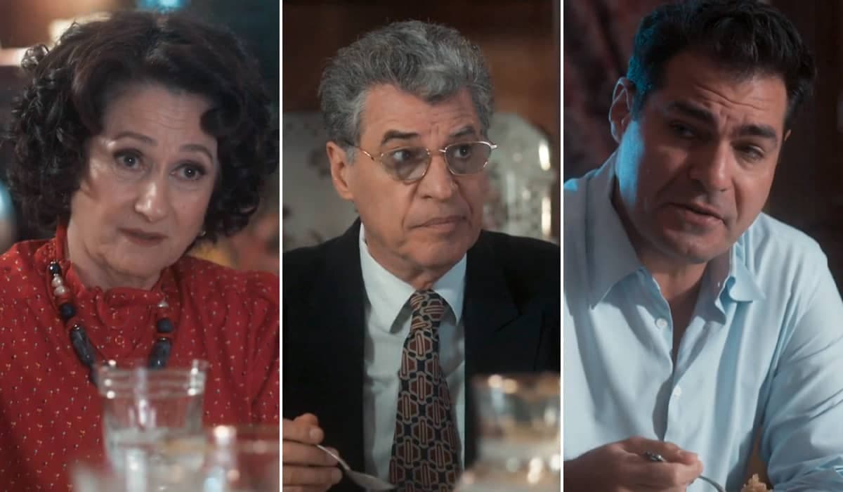 Cândida e Anselmo cobram que Gaspar arrume uma esposa em Amor Perfeito