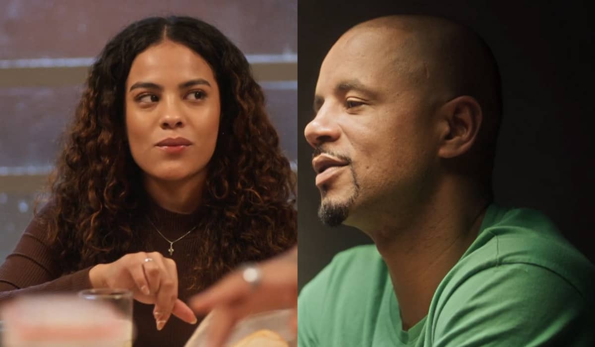 Jenifer recebe ligação de Orfeu com instruções para incriminar Theo por fraude em Vai na Fé