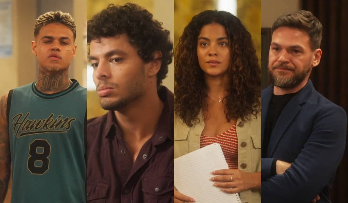 Hugo se junta a Eduardo para convencer Jenifer a esquecer Theo em Vai na Fé