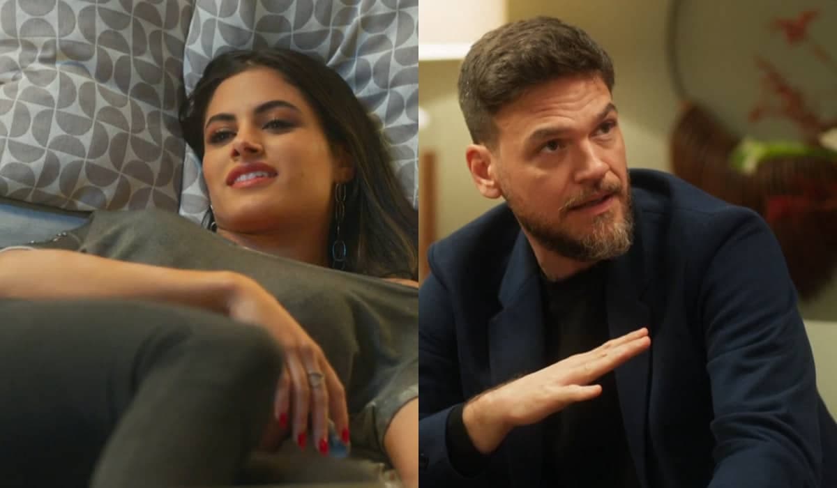 Érika implora abrigo a Theo, mas é humilhada pelo vilão em Vai na Fé