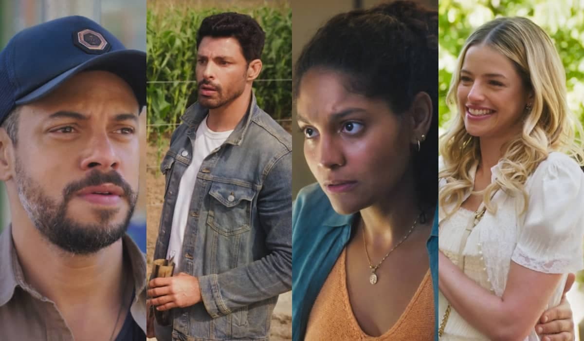 Jonatas manda Caio esquecer Aline e viver sua vida com Graça em Terra e Paixão