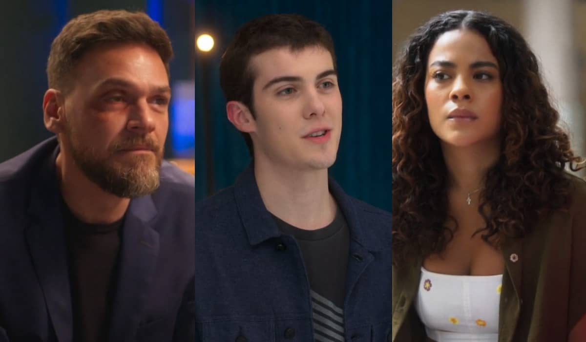 Theo sabota comida de Rafa e Jenifer apenas para fingir heroísmo em Vai na Fé