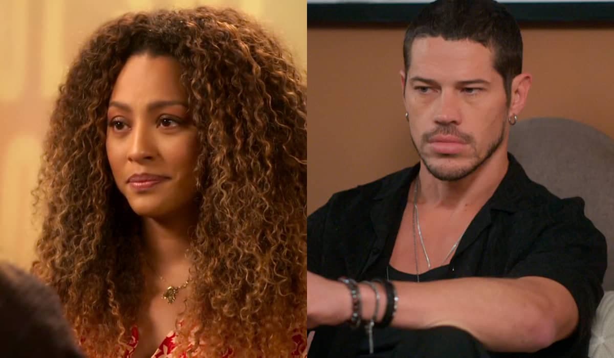Sol evita falar sobre namoro com Lui durante entrevista em Vai na Fé