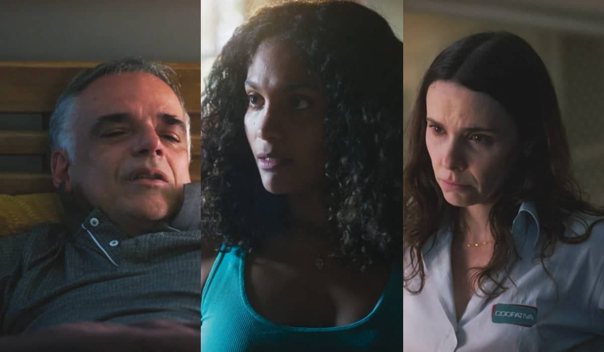 Aline impede nova agressão de Andrade contra Lucinda em Terra e Paixão