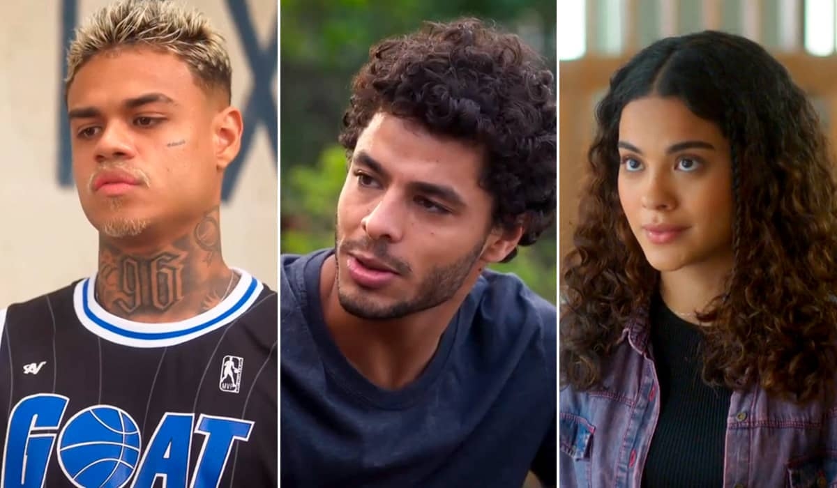 Hugo se corrói de ciúme ao ver Eduardo e Jenifer juntos em Vai na Fé