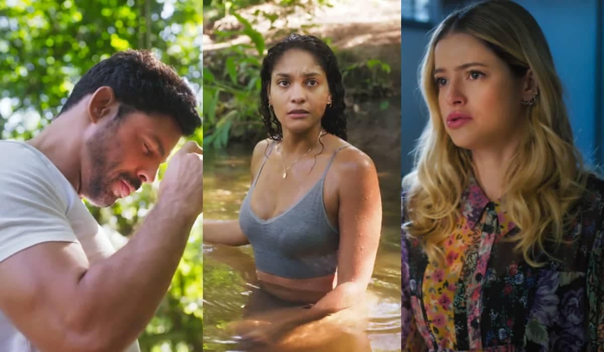 Caio jura proteger Graça, mas logo depois tem encontro íntimo com Aline em Terra e Paixão