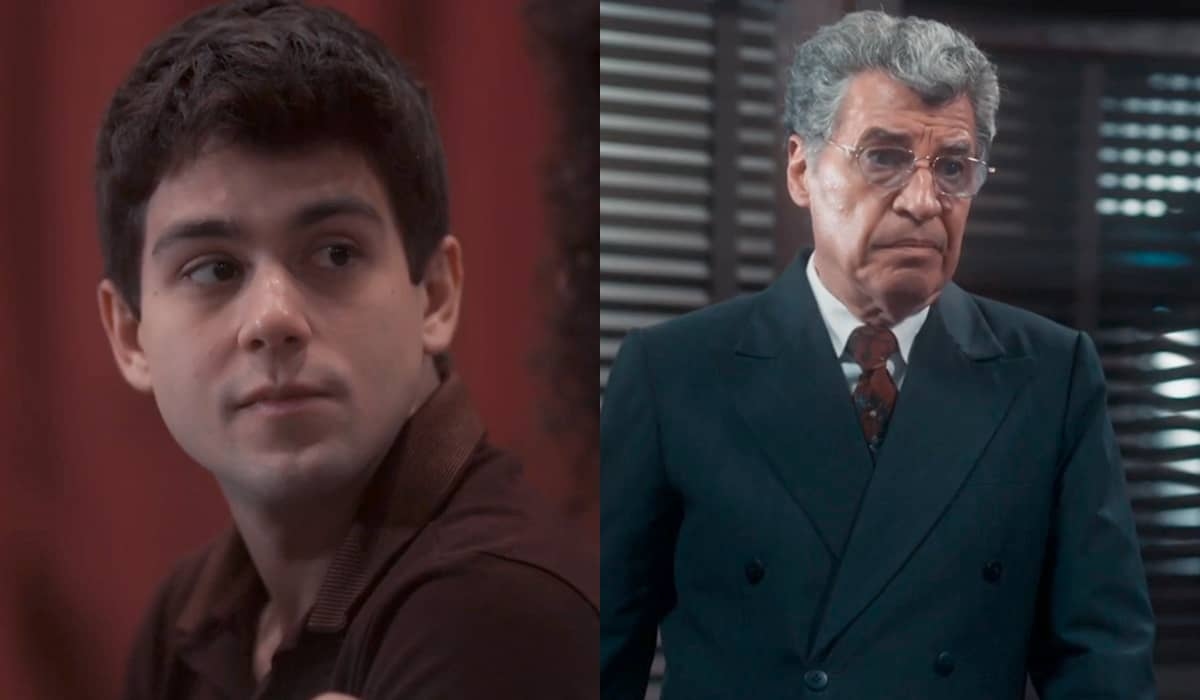 Júlio liga os pontos e acredita que Anselmo pode ser seu pai em Amor Perfeito