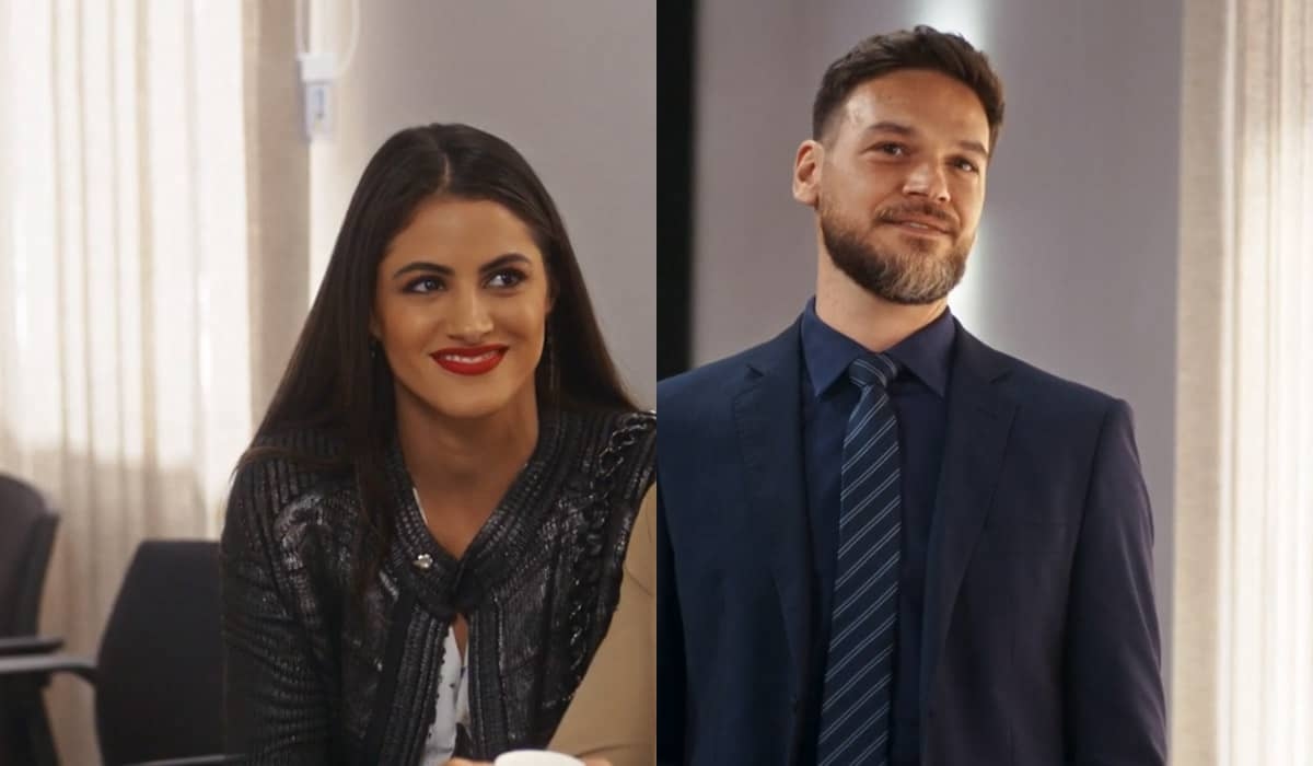 Érika tira fotos 'heroicas' de Theo após resultado da audiência em Vai na Fé