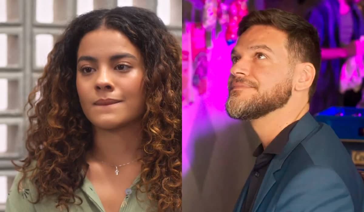Jenifer se revolta com resultado da audiência e enfrenta Theo em Vai na Fé