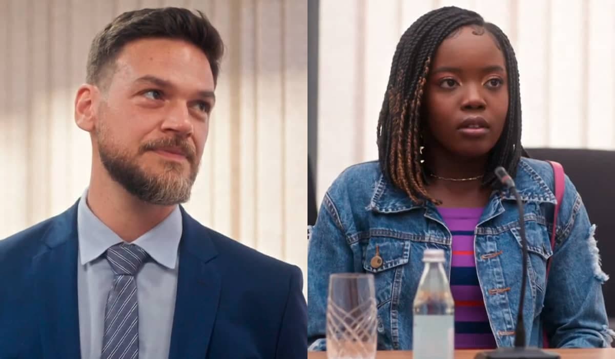 Theo joga sua fúria em Kate durante depoimento em Vai na Fé