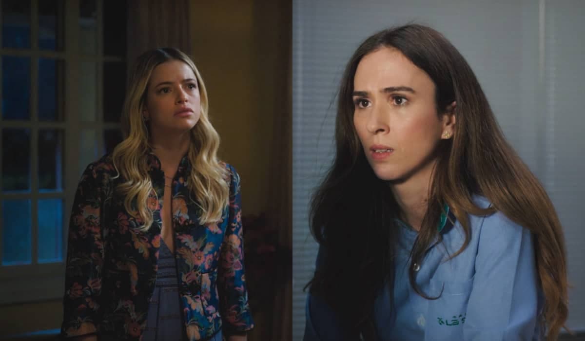 Graça convida Anely para ajudar na organização de um desfile de moda em Terra e Paixão