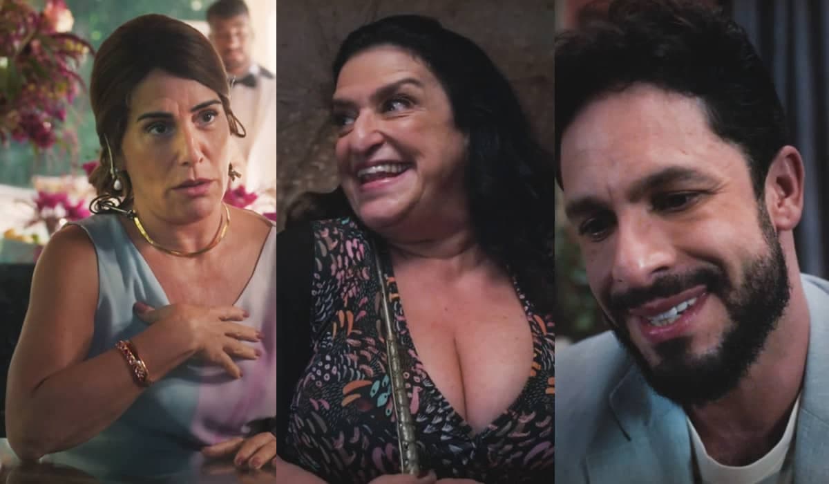 Irene flagra suposta mãe de Luigi fazendo teatro na rua em Terra e Paixão