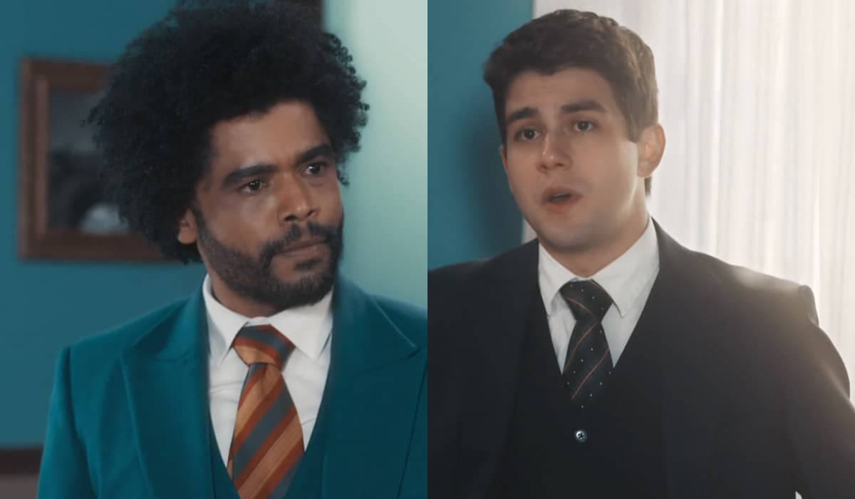 Júlio consegue provar a Orlando que Lucília foi vítima de atentado em Amor Perfeito