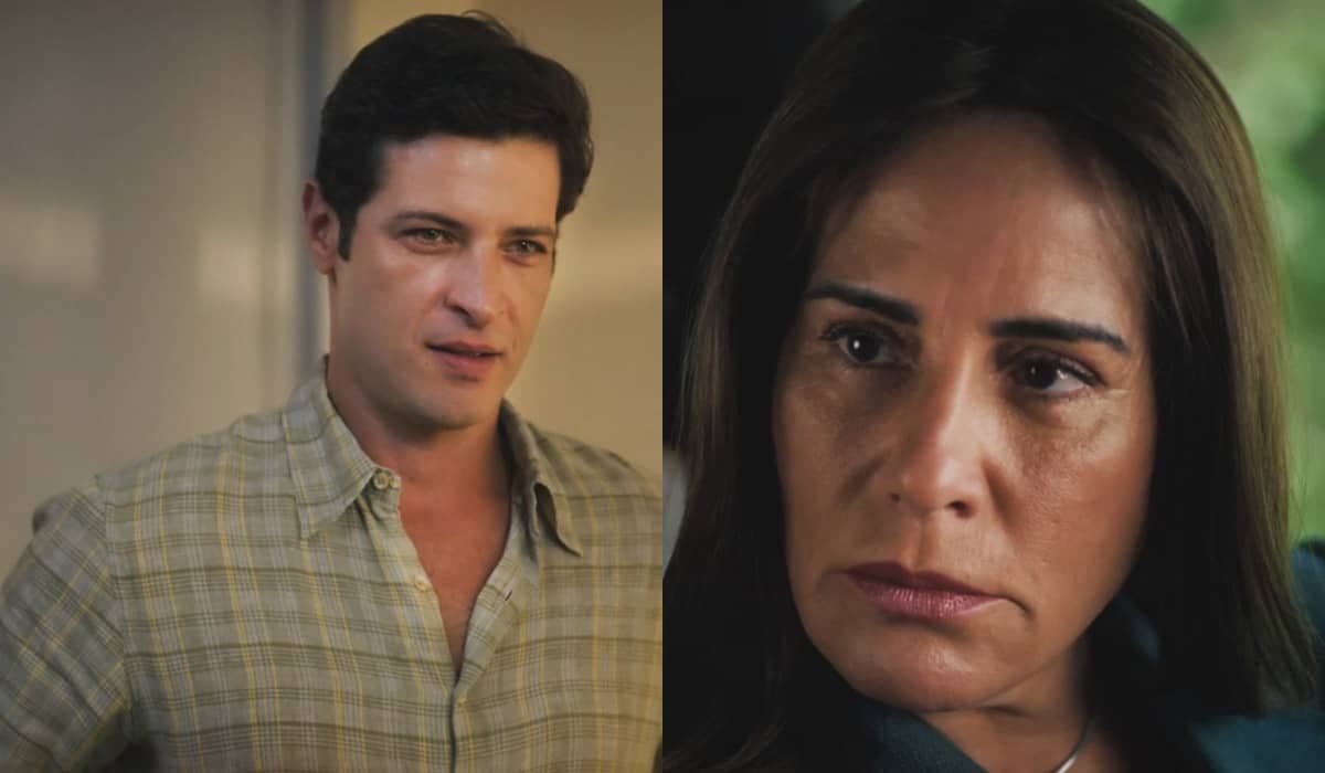 Irene diz a Marino que paga qualquer quantia pelo seu silêncio em Terra e Paixão