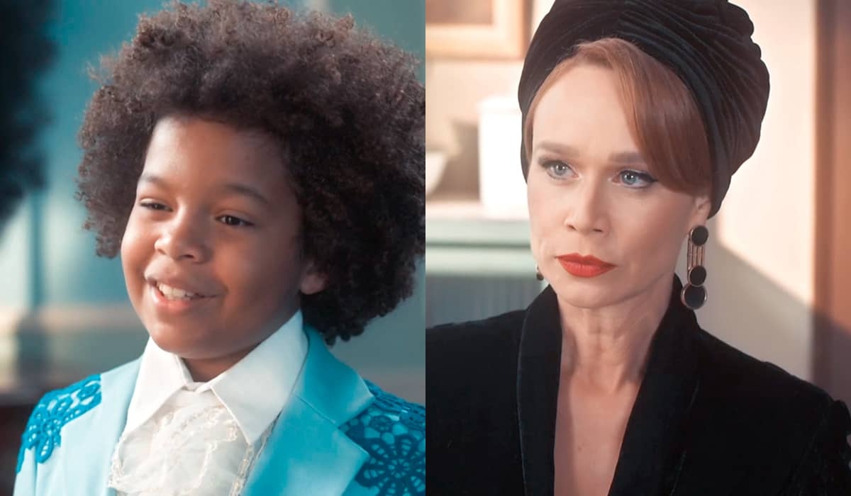 Marcelino tenta enganar Gilda e esconder Leonel em Amor Perfeito