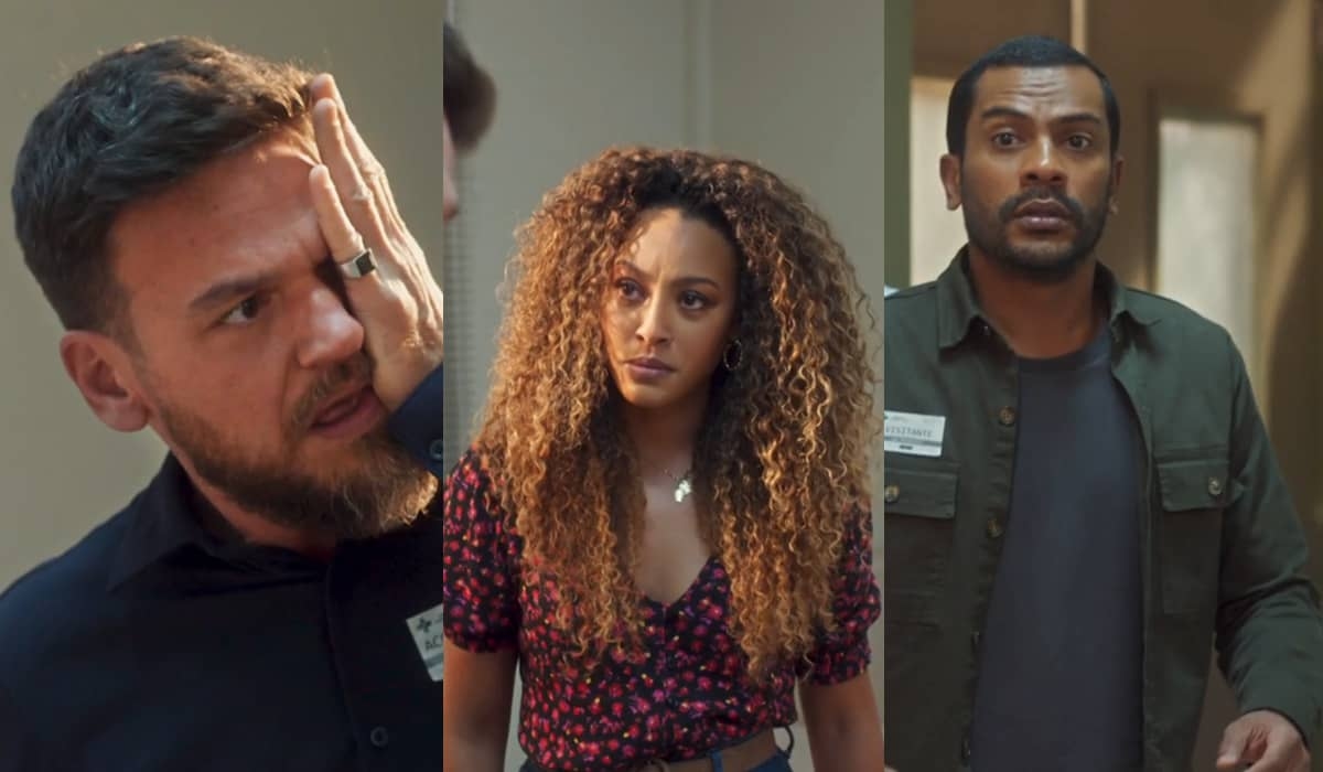 Theo destrói casamento de Sol, tenta matar Ben, mas é preso no final de Vai na Fé