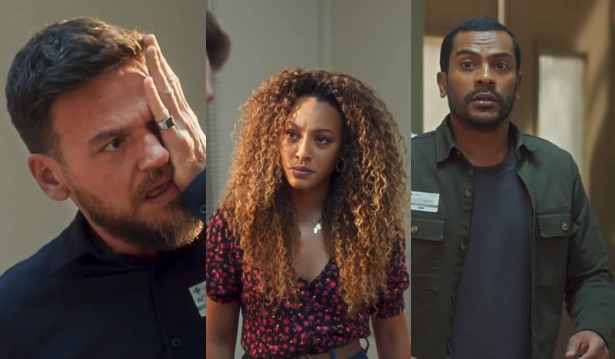 Theo destrói casamento de Sol, tenta matar Ben, mas é preso no final de Vai na Fé