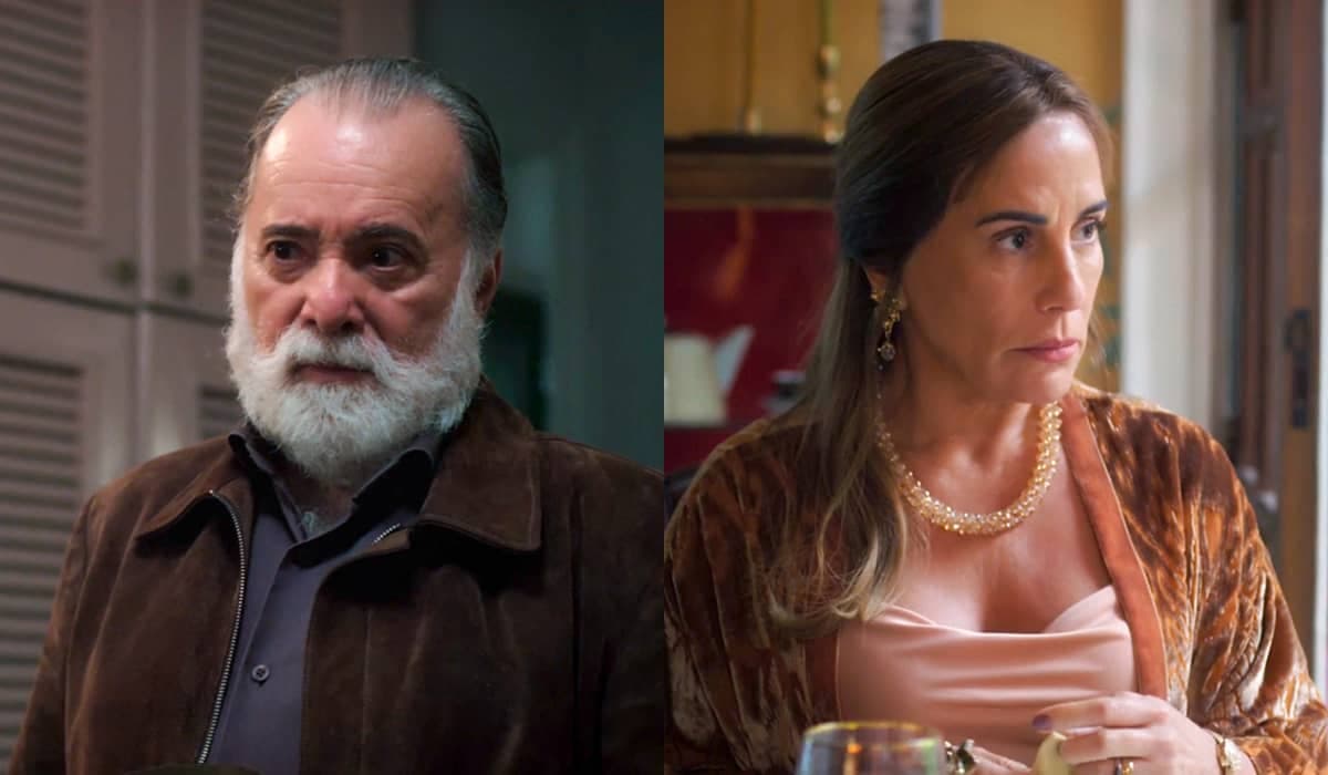 Antônio fica intrigado ao ouvir Irene prometer dinheiro a alguém em Terra e Paixão