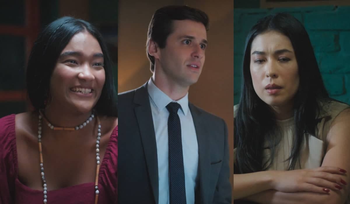 Yandara aceitar namorar com Franco, mas Laurita fica à espreita em Terra e Paixão