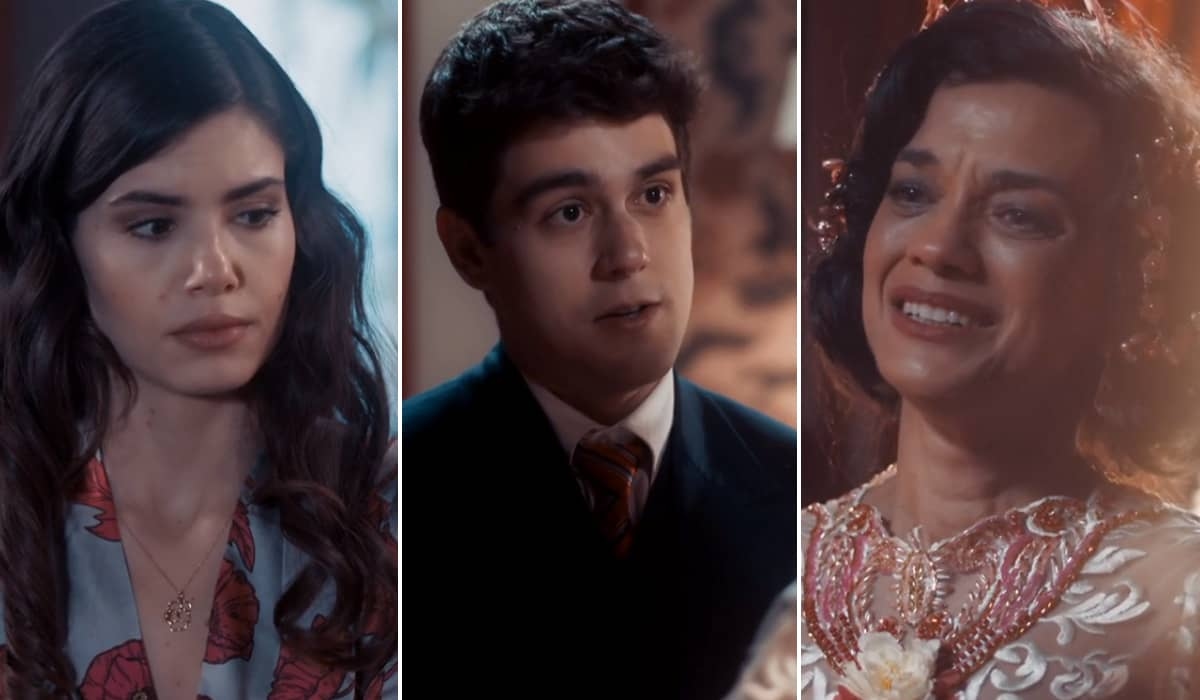 Marê implora para Júlio entender e perdoar Verônica em Amor Perfeito