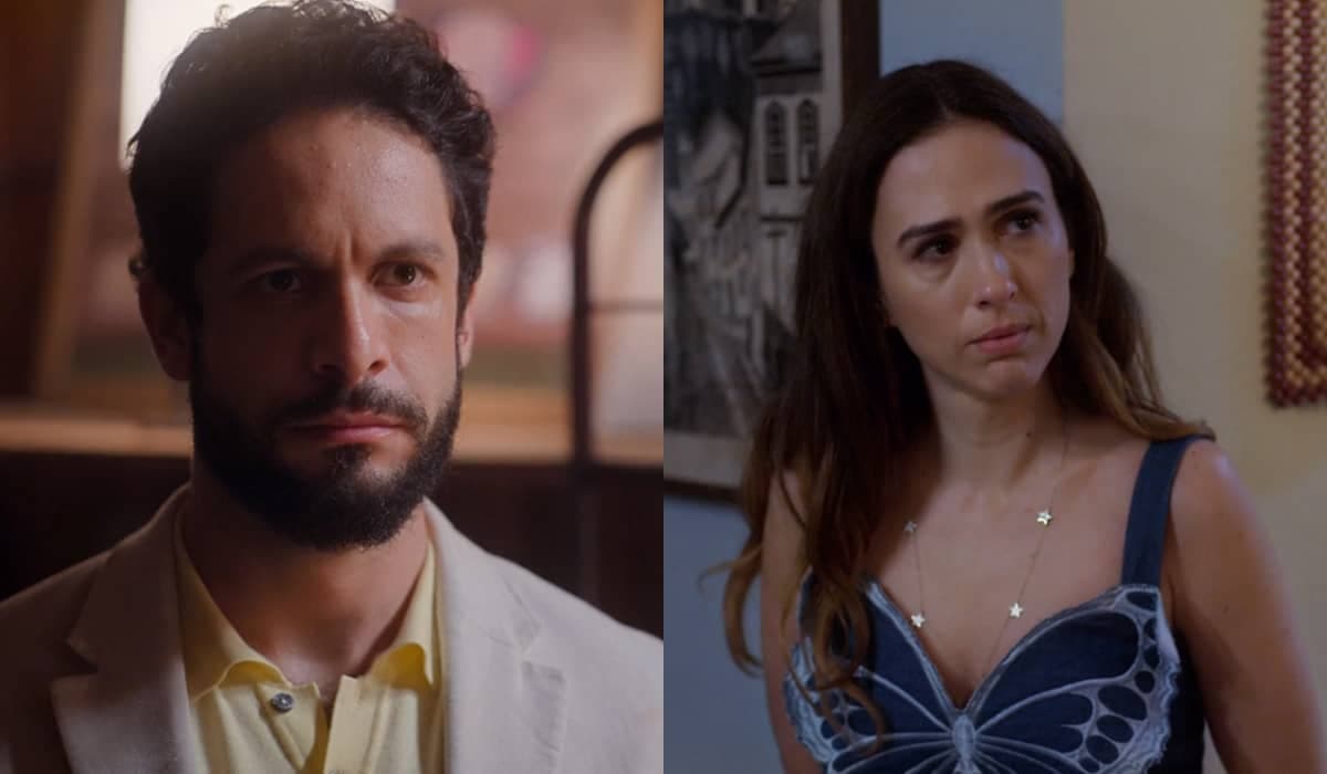 Luigi e Anely encontram as barras de ouro, mas descobrem que são falsas em Terra e Paixão