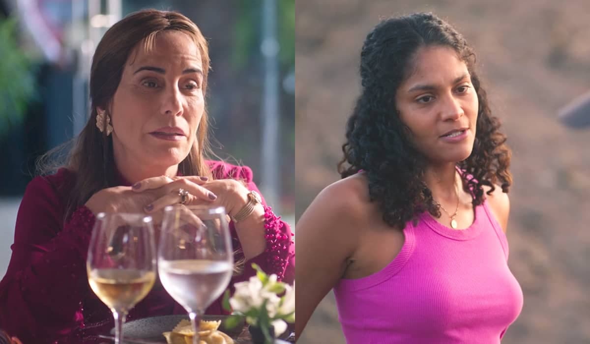 Irene tenta enganar Aline com geólogo falso em Terra e Paixão