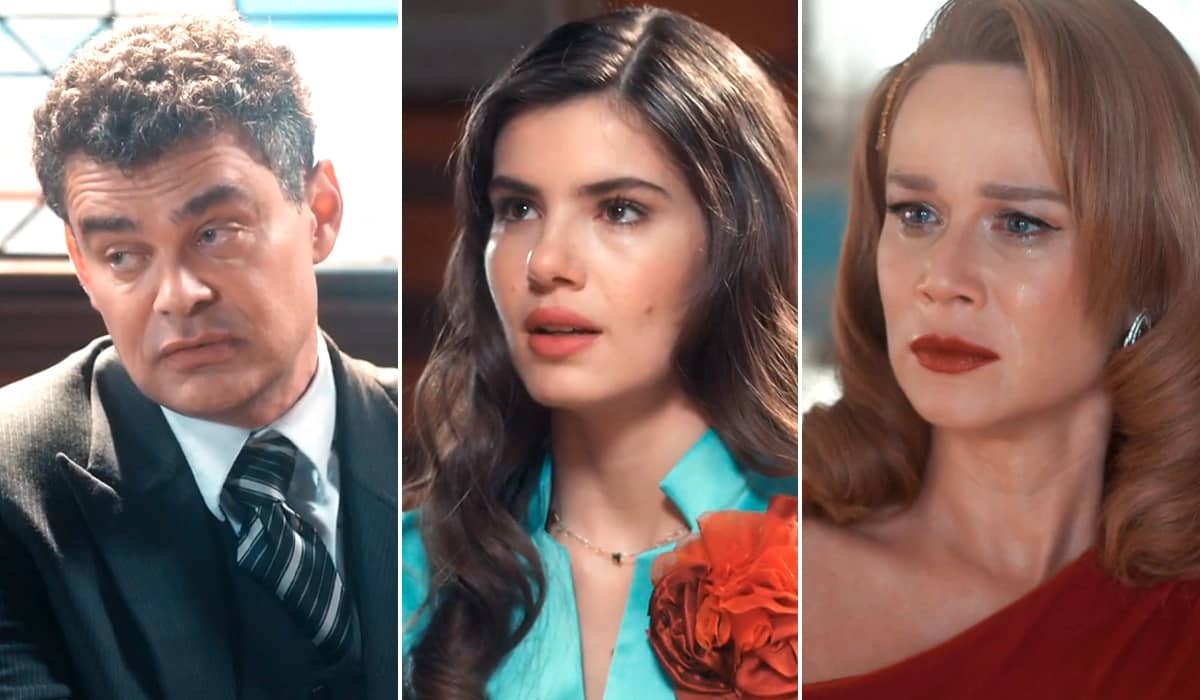 Érico revela para Marê a verdade sobre testamento que Gilda usou em Amor Perfeito