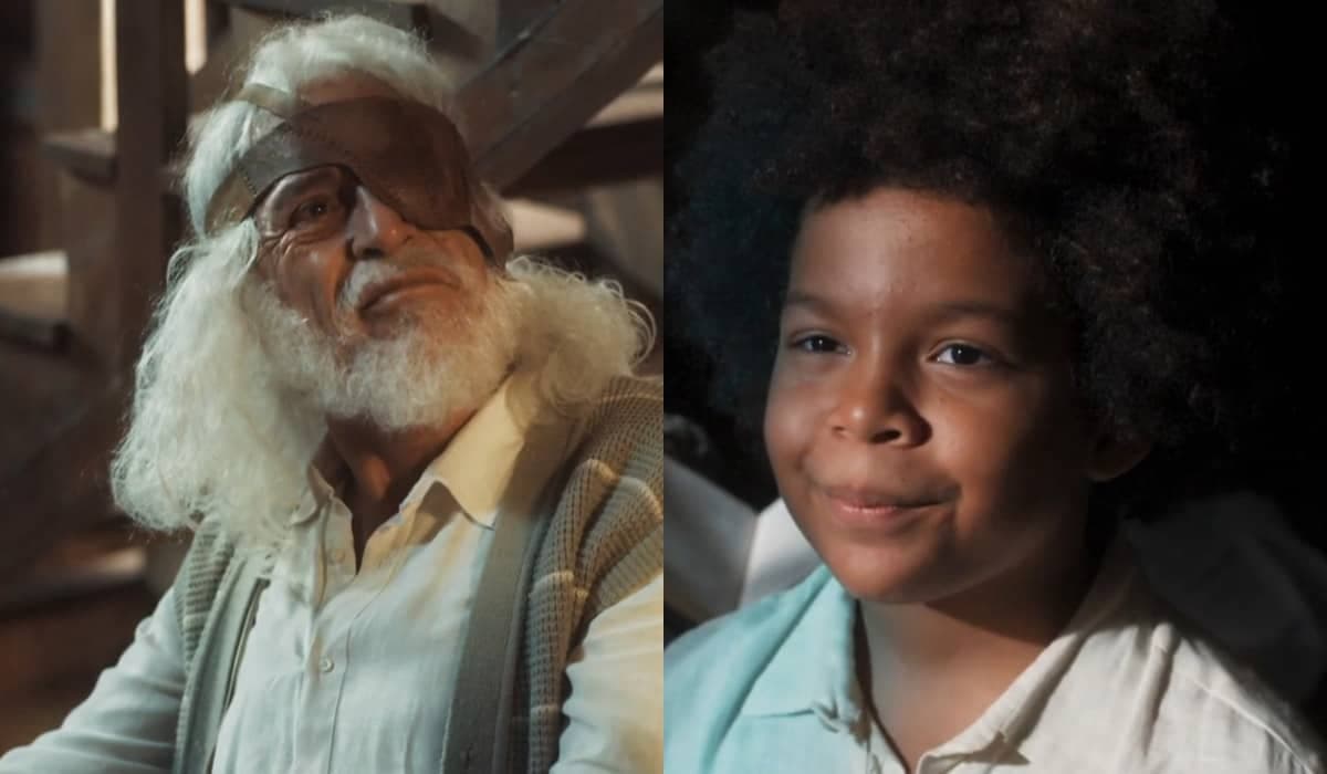 Leonel se emociona ao descobrir que Marcelino é seu neto no final de Amor Perfeito