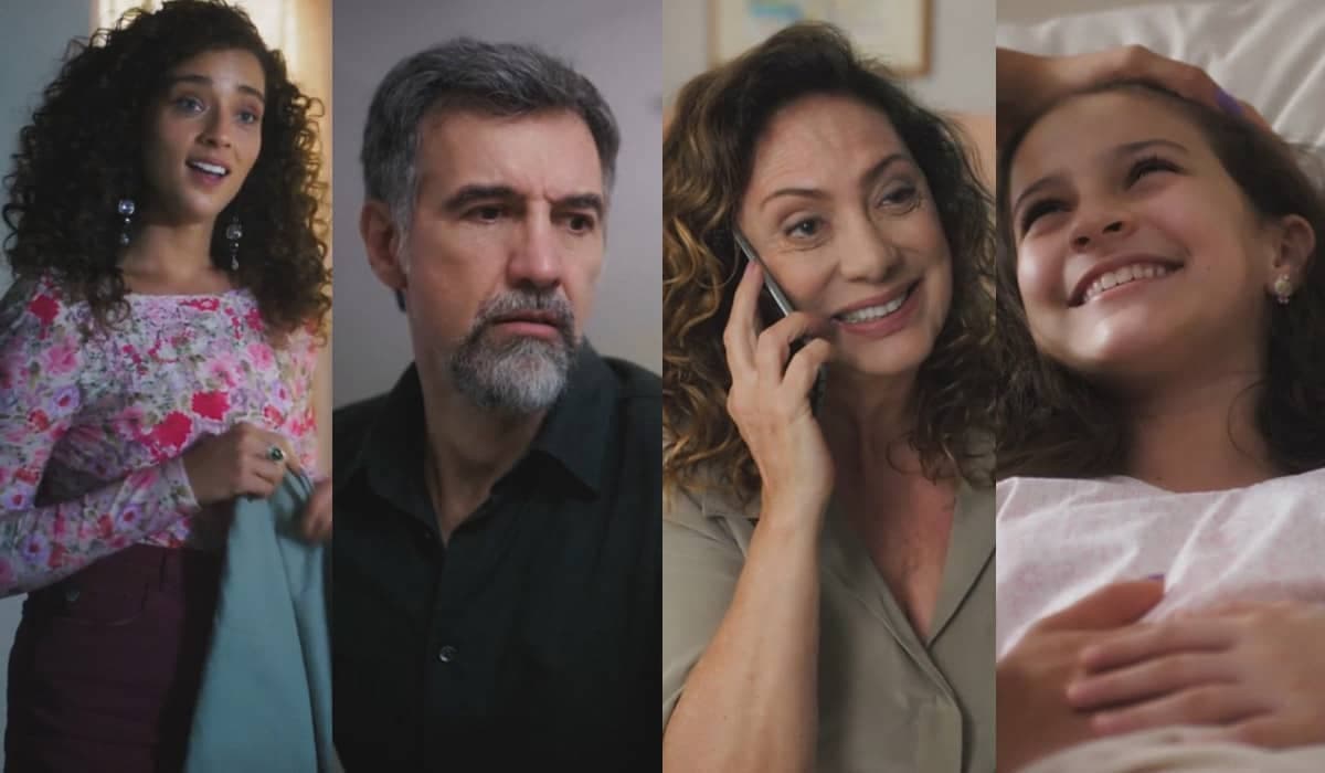 Após briga feia com Flor, Ademir deixa Agatha cuidando de Rosa em Terra e Paixão