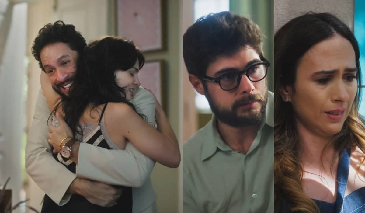 Petra e Luigi se separam após conversa emocionante sobre Hélio e Anely em Terra e Paixão
