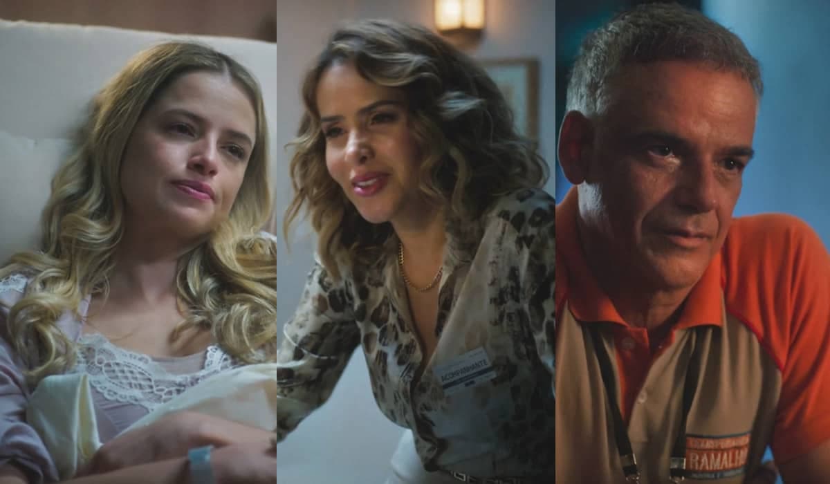 Graça pressiona Gladys e pergunta se ela está gostando de Andrade em Terra e Paixão
