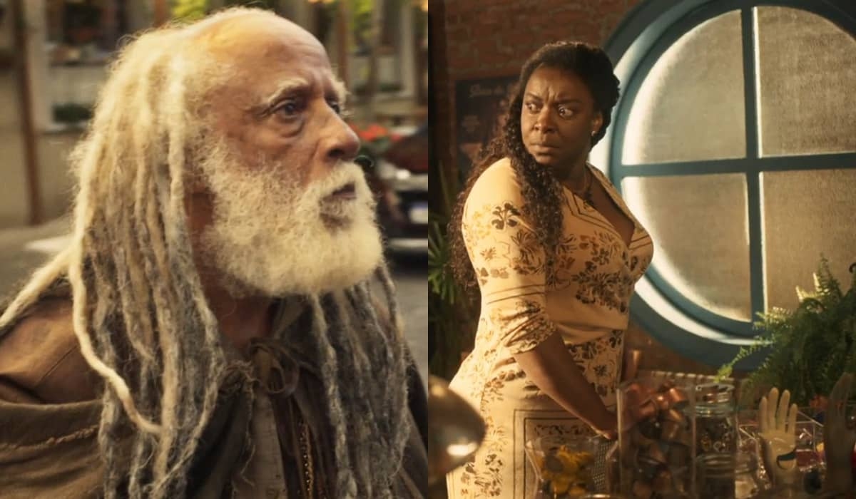 Maria Navalha ameaça Cata Ouro e o obriga a se afastar de Luna em Fuzuê