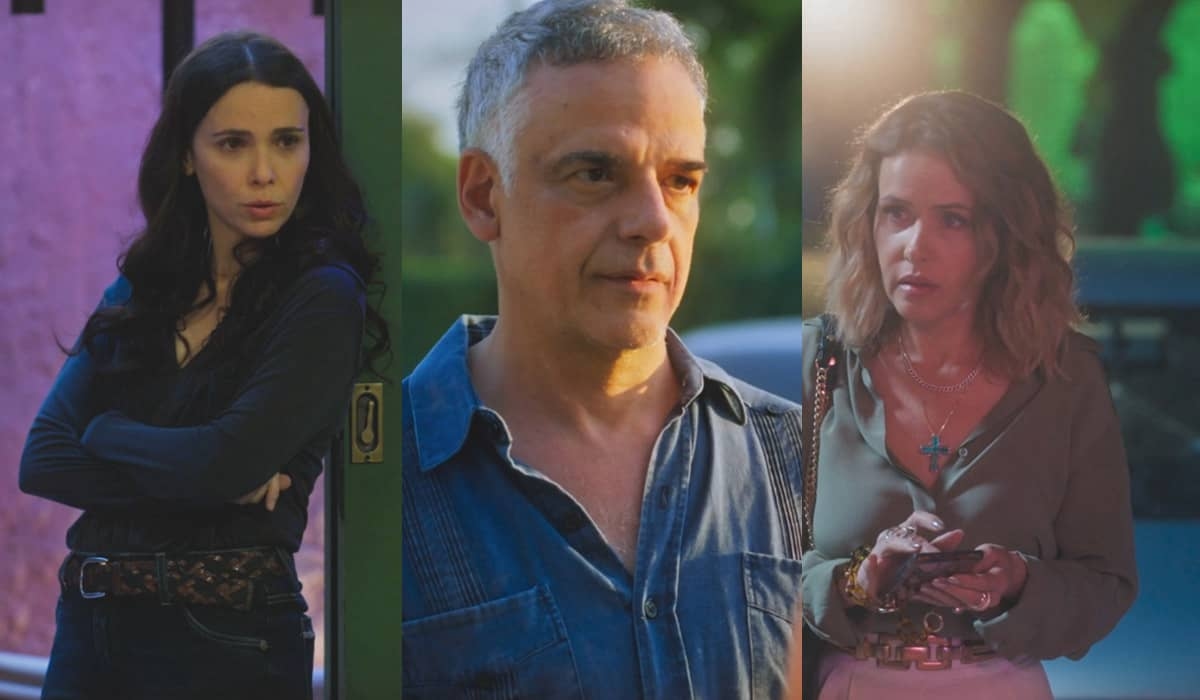 Gladys se insinua para Andrade, mas ele diz que ainda ama Lucinda em Terra e Paixão