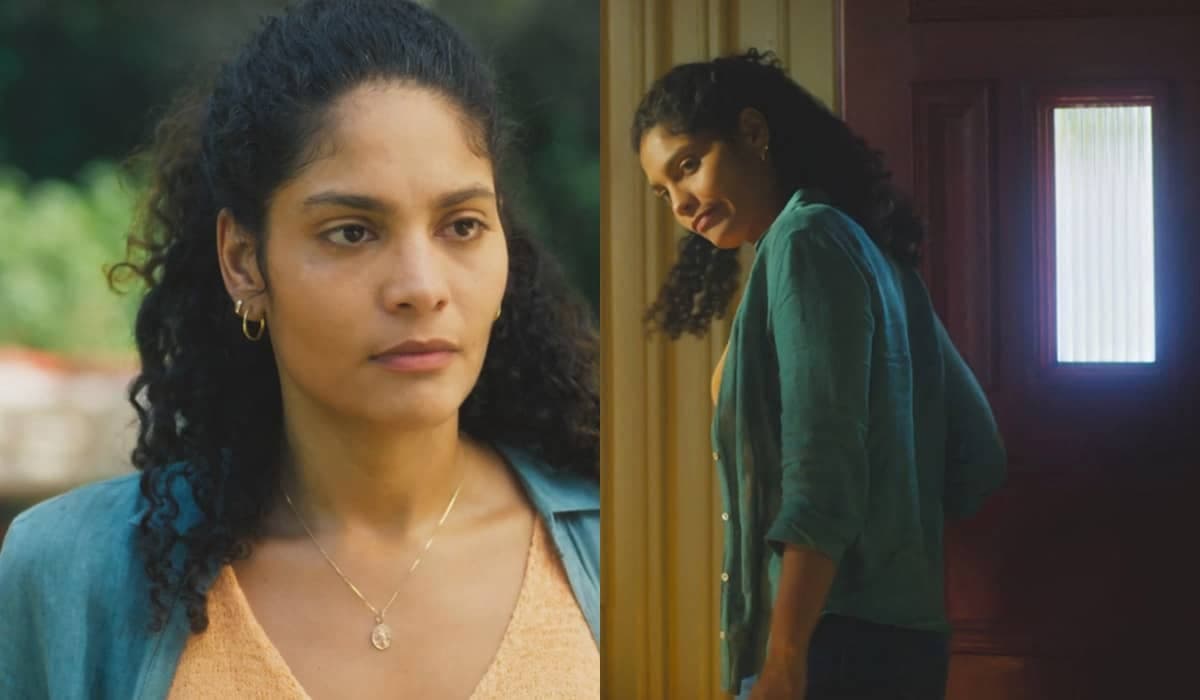 Aline se recusa a deixar suas terras e compra guerra mortal em Terra e Paixão