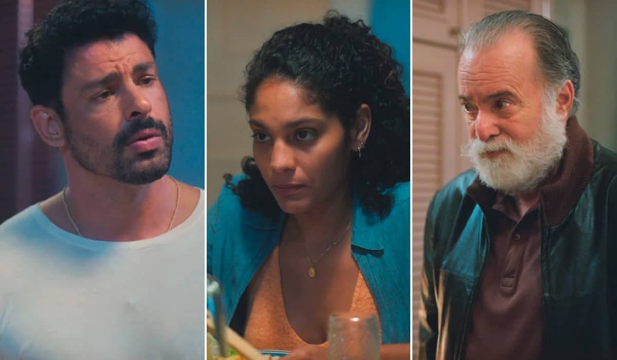 Caio implora para ficar com Aline e promete romper com Antônio em Terra e Paixão