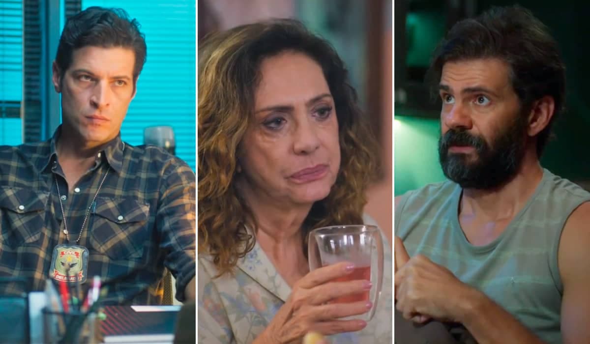 Marino questiona Agatha sobre morte de Ruan em Terra e Paixão