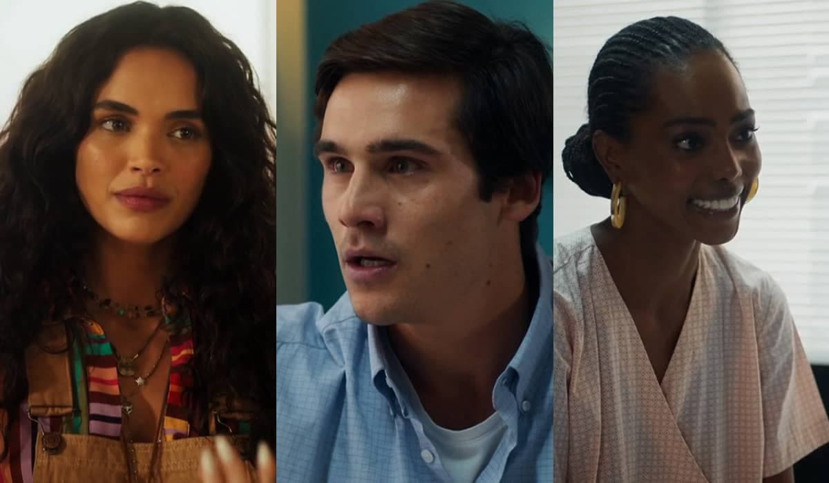 Luna fica abalada ao ver Miguel e Olívia juntos em Fuzuê