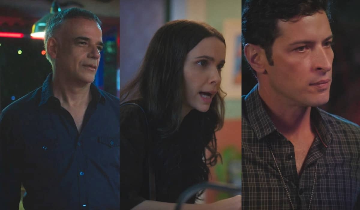 Andrade trava completamente ao ver Lucinda em clima romântico com Marino em Terra e Paixão