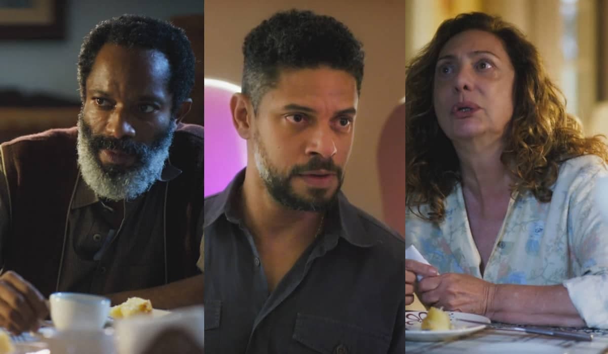 Gentil enrola Jonatas sobre dinheiro doado a Agatha em Terra e Paixão