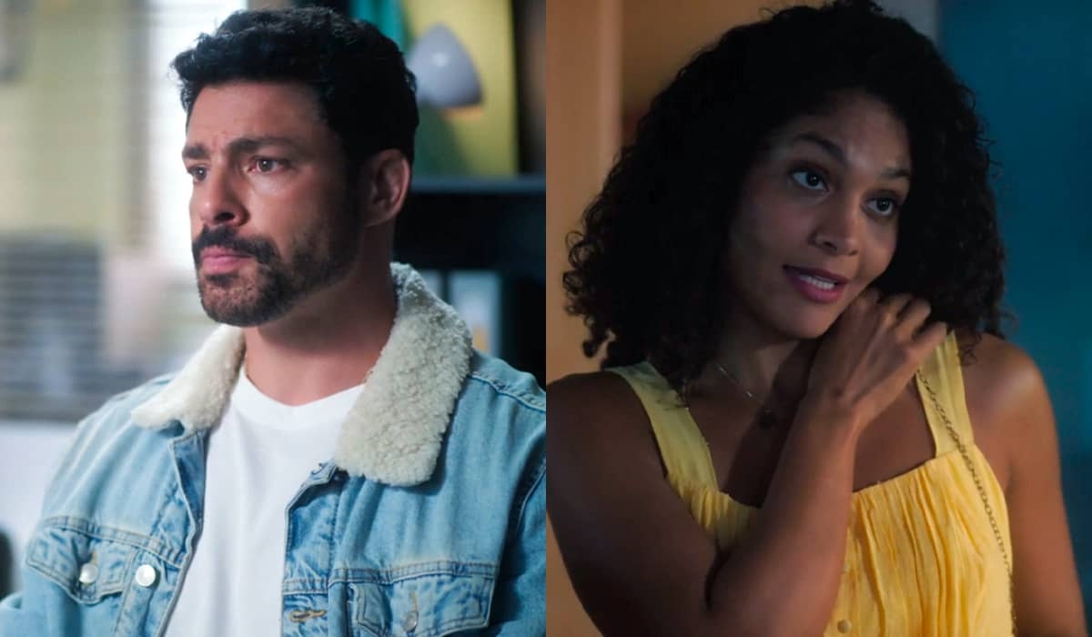 Caio corre atrás de dinheiro para pagar pesquisa nas terras de Aline em Terra e Paixão