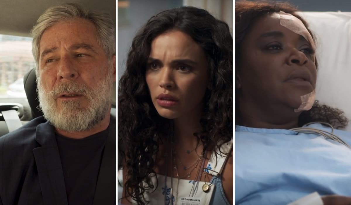 César é sorrateiro e conta para Luna sobre a doença de Maria em Fuzuê