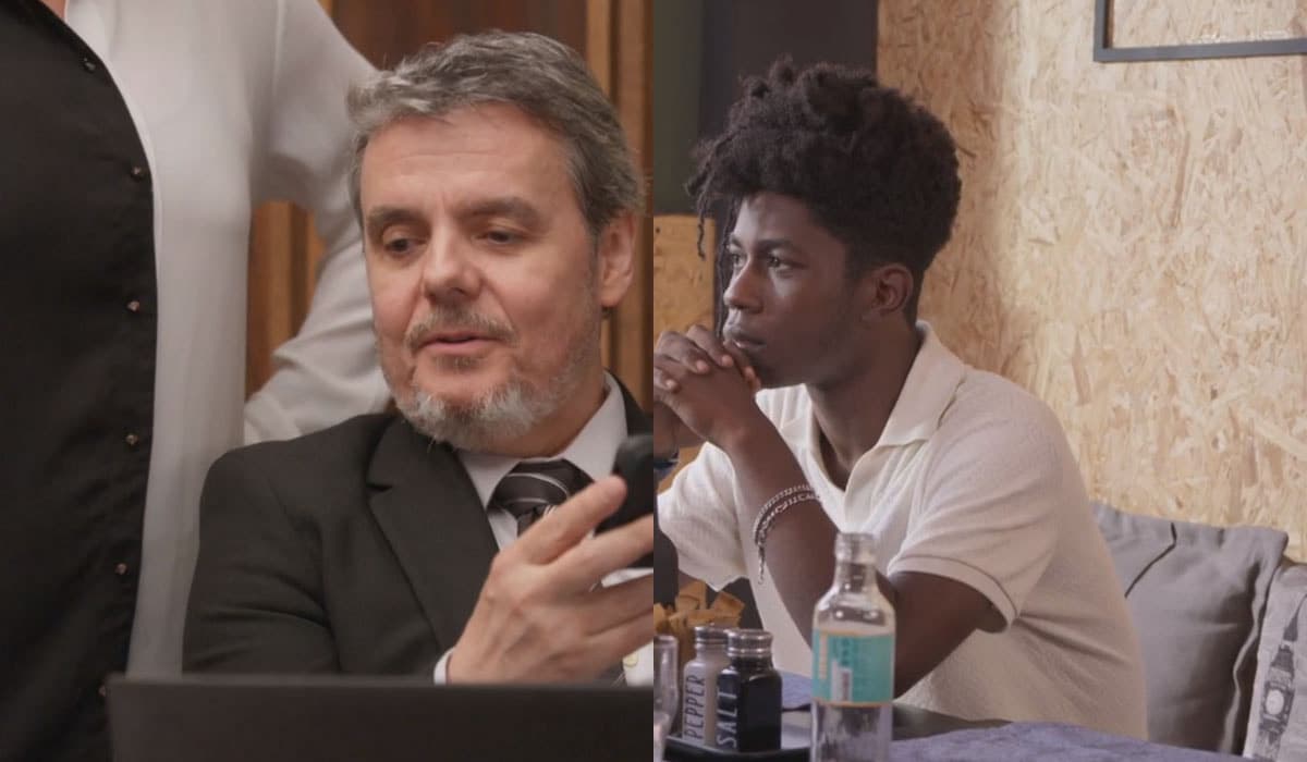 Tony instala câmera-espiã na sala de Roberto em Elas por Elas