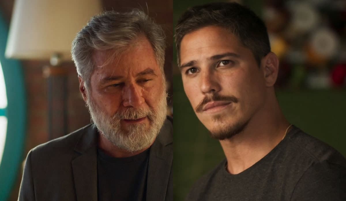 Julião fica assustado com a agressividade de César em Fuzuê