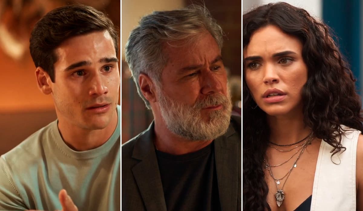 Miguel acusa César de dar um golpe, mas Luna não acredita em Fuzuê