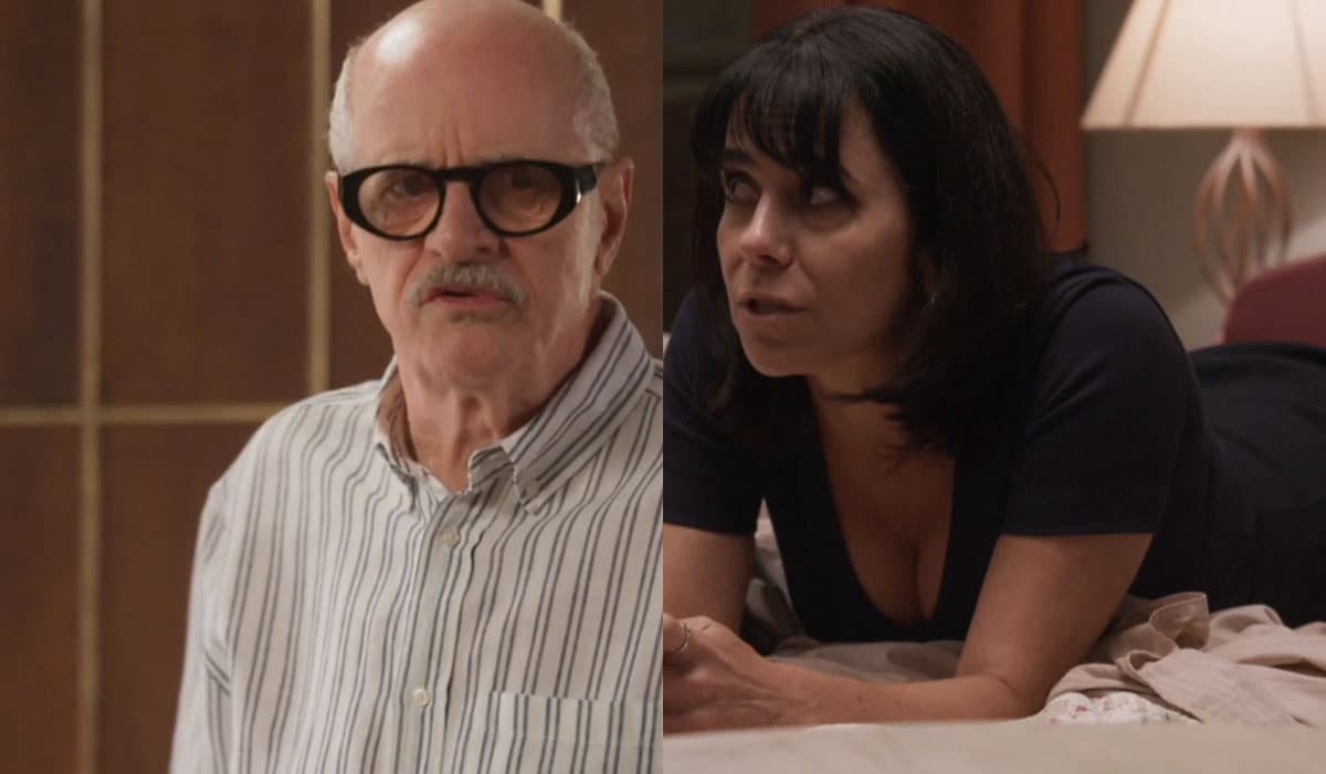 Míriam exige se casar com Sérgio para esconder seus segredos em Elas por Elas