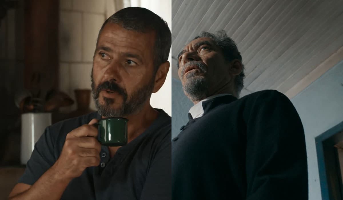 José Inocêncio reclama com Padre Santo sobre a moleza dos filhos em Renascer