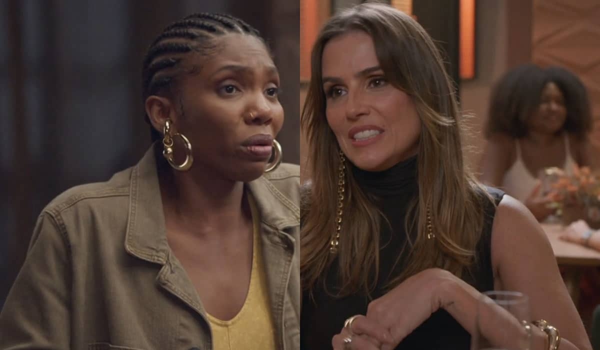 Taís confessa a Lara que foi a última amante de Átila em Elas por Elas